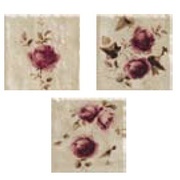 Декор Marca Corona Petite Maison Avorio Rose (комп/3шт)