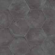 Напольная плитка Marca Corona Terra Nero Esagono 0094