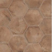 Marca Corona Terra Rosso Esagono 0091