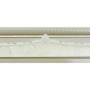 Бордюр Metropol Ceramica Laurent Zocalo Medici Cream