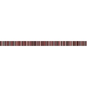 Бордюр Metropol Ceramica Tai List.Mix Rojo