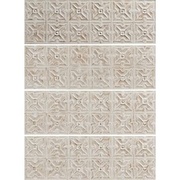 Настенная плитка Metropol Ceramica Track Art Beige