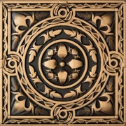Декор Moneli Decor Декоративные вставки (латунь) Beni-Sano Satined Brass (бронза сатинированная)