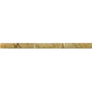 Бордюр Monica Ceramiche Pietra Senese Matita Gold