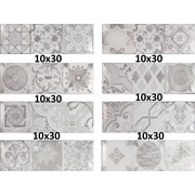 Настенная плитка Monopole Ceramica Antique Gris Gris Brillo Bisel