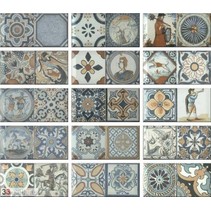 Monopole Ceramica Antique Antique (микс из разных плиток)