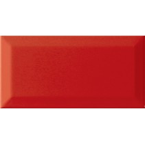 Monopole Ceramica Aqua Rojo Brillo Bisel Rev.