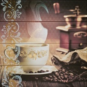 Панно Monopole Ceramica Colazione Decorado Colazione (из 4-х шт)