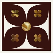 Декор Monopole Ceramica Etna gold (new 2015) Etna Gold A