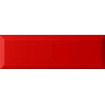 Monopole Ceramica Tempranillo Blanco Rojo Brillo Bisel