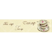 Декор Monopole Ceramica Veronika Tea Cup Crema Mate