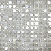 Мозаика Vidrepur Aura White Белый (на сетке)