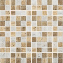 Vidrepur Stones Mix Travertino Blend (на сетке)
