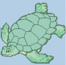 Vidrepur Titanium TORTUGA MARINA (на сетке)