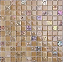 Мозаика Китайская мозаика HY01 основа-сетка ПВХ,микс,(2,3*2,3)*0,8