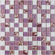 Мозаика Мозаика Китайская мозаика RA 07 основа-сетка ПВХ,микс,(2,3*2,3)*0,8
