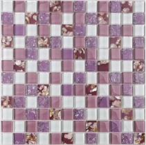 Мозаика Китайская мозаика RA 07 основа-сетка ПВХ,микс,(2,3*2,3)*0,8