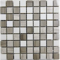 Muare Каменная Мозаика QS-075-15P/10