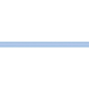 Бордюр Муза-Керамика Forget-me-not Line Бордюр стеклянный Blue Strokes 30х2