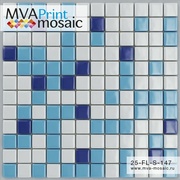 Мозаика MVAPrintMosaic Мозаика 25FL-S-147