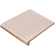 Ступень Natucer Quartz Peldano Curvo Latteo