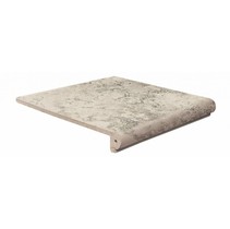 Natucer Travertino Peld. Curvo Travertino Reale (ступени прямые)