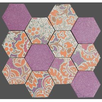 Naxos Kilim 42211 Mosaico Suite Lilla