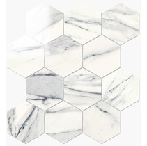 Novabell Imperial Esagona Calacatta Bianco Lap.