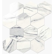 Мозаика Novabell Imperial Esagona Calacatta Bianco Lap.