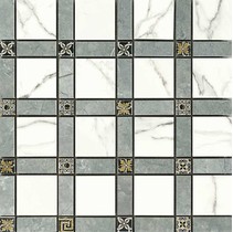 Novabell Imperial Cassettone Statuario/Grigio Imperiale Lap.