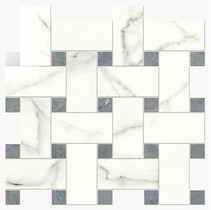 Novabell Imperial Intreccio Statuario/Grigio Imperiale Lap.