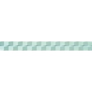 Бордюр Novabell Milady MUW X73K Listello Wave Water Green (под заказ)