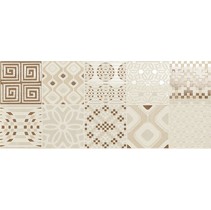 Novabell Milady MLV D47K Decoro Preinciso Patchwork Beige/Nut Brown
