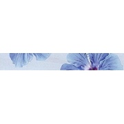 Бордюр Novabell Motivi Mtw X24K Colonna Fiori Misto Azzurro