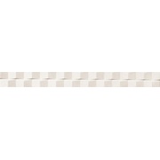 Бордюр Novabell Musa MUWX83K Listello Wave White (под заказ)