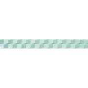 Бордюр Novabell Musa MUWX73K Listello Wave Water Green (под заказ)