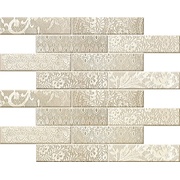 Декор Novogres Aitana Mosaico Blonda Crema-Gris