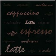 Декор Opoczno Aplauz Эспрессо Черный czarny espresso