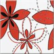 Opoczno Aplauz Flower Czerwony 1