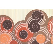 Декор Opoczno Calipso bez-orange Brown Wave