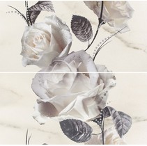 Opoczno Carrara White Flower