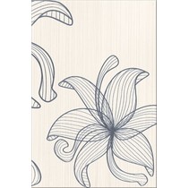 Opoczno Lorena Szara Flower C (O-LOR-WIG403)