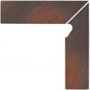 Напольная плитка Opoczno Shadow brown Cokol Schodowy 3-d PRAWY