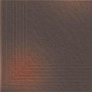Напольная плитка Opoczno Shadow brown Ступень угловая 3-D R