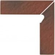 Напольная плитка Opoczno Shadow red Cokol Schodowy 3-d PRAWY
