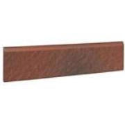 Напольная плитка Opoczno Shadow red Cokol Strukturalna 3-d
