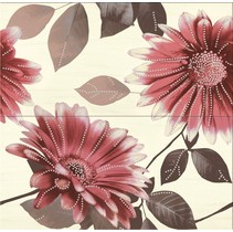 Opoczno Sun Flower Red Flower