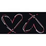 Вставка Paul Ceramiche Manhattan Inserto Love Black