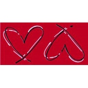 Вставка Paul Ceramiche Manhattan Inserto Love Red