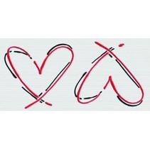 Paul Ceramiche Manhattan Inserto Love White